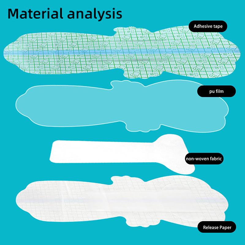 Women Waterproof Private Patches Prevent Dirts Skin Friendly Stickers For Swimming Spa Water Wing Private Stickers Pu Film