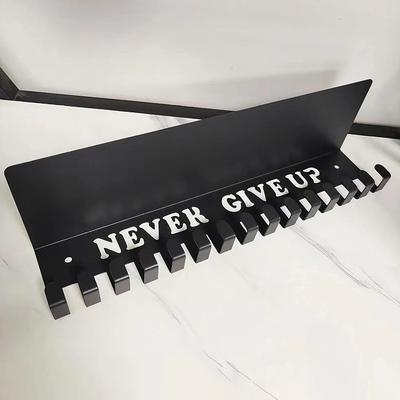 Medal Display Rack Medal Hanger Holder Organizer Wall Mounted Large Capacity Award Holder For Race Soccer Sports Karate