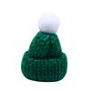Bundle of 10 Mini Knitted Hats Clothing Accessories and Children Hair Accessories for DIY Decorative Crafts Household