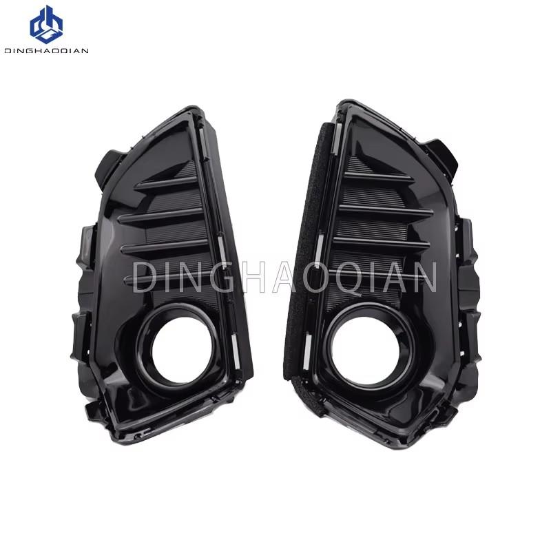 Car LED Front Bumper Fog Light For Toyota Yaris Ativ 2022 2023 Fog Lamp Cover Wire Harness Grille Foglights Frame