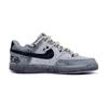 Nike Zapatillas de Skate Court Vision 1 Caña Baja para Hombre Gris Negro DH2987-101(Team87-)
