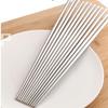 304 Stainless Steel Long Chopsticks Fried Chopsticks Kitchen Household Hot Pot Chopsticks Heat-resistant 36cm Long Chopsticks