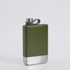 Brand New 304 Food Grade Stainless Steel Paint Outdoor Portable Flat Rectangular Hip Flask Personalized Creative Gift