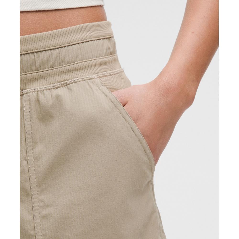 Lululemon Dance Studio High Rise Short 3.5  Sheer Oak