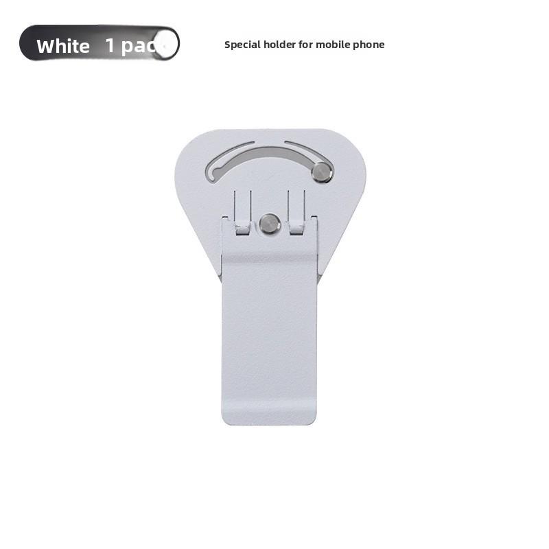 

Adjustable Alloy Support For Phones And Tablets For Work Or Study Environments White Short