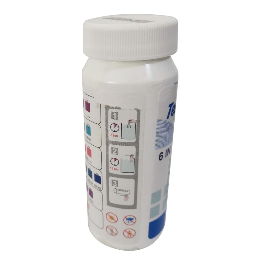 6 In1 Swimming Pool Ph Chlorine Spa Bromine Acid Test Strip Cyanuric Alkalinity