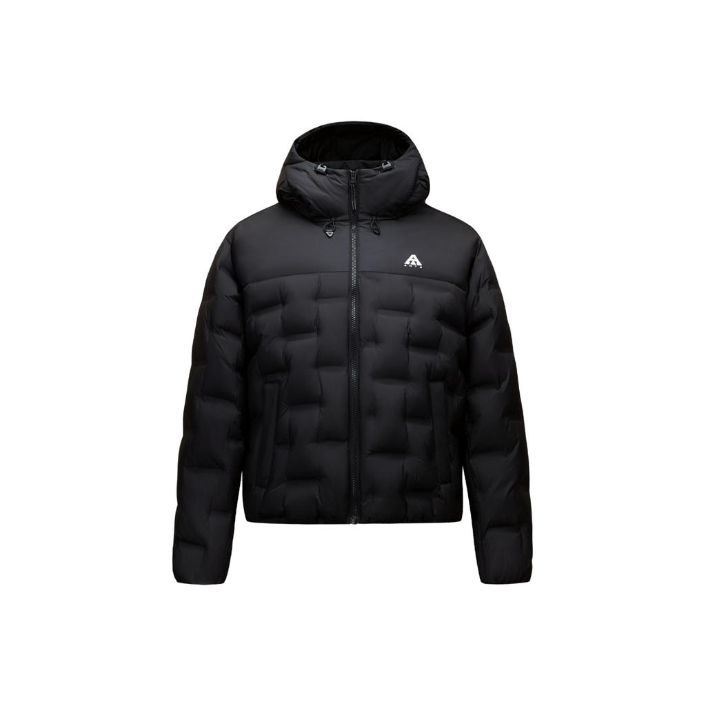 Anta Outdoor Series Volcanic Rock Six-Degree Core Sports Travel Campus Fashion Windproof Warm Lightweight Thickened Goose Down Jacket 962546901-5