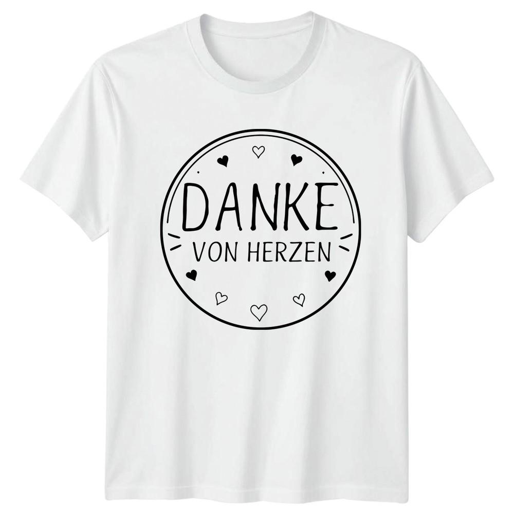 Danke Von Herzen TShirt GerUnisex Gratitude Appreciation Gift For Him And Her S