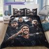 Corinthians Football Team Group Poster 3Pcs Bedding Set, Duvet Cover & 2 Pillowcases, Soccer Fan Bed Linens, No Comforter No Pillow Core
