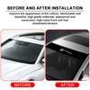 Pegatinas Reflectantes para Parabrisas Delantero y Trasero de Coche Para Cadillac CT5 CT6 CTS Seville ATS CT4 XTS Celestiq Ciel Escala SRX XT4 XT5 XT6 EV XLR Elmiraj EXT