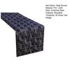 Christmas Table Runner 3D Xmas Tree Table Runner Thickened Sequin Tablecloth for Holiday Home Farmhouse Dining Table Decor