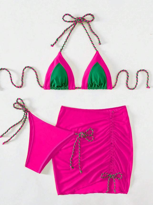 Swimsuit Three-piece Bikini Split Women's Swimsuit Bikini Fashion