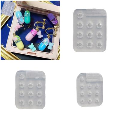 Capsules Pendant Resin Mould Food Grade Silicone Jewelry Making Tool for Crafting Unique Accessories Designs