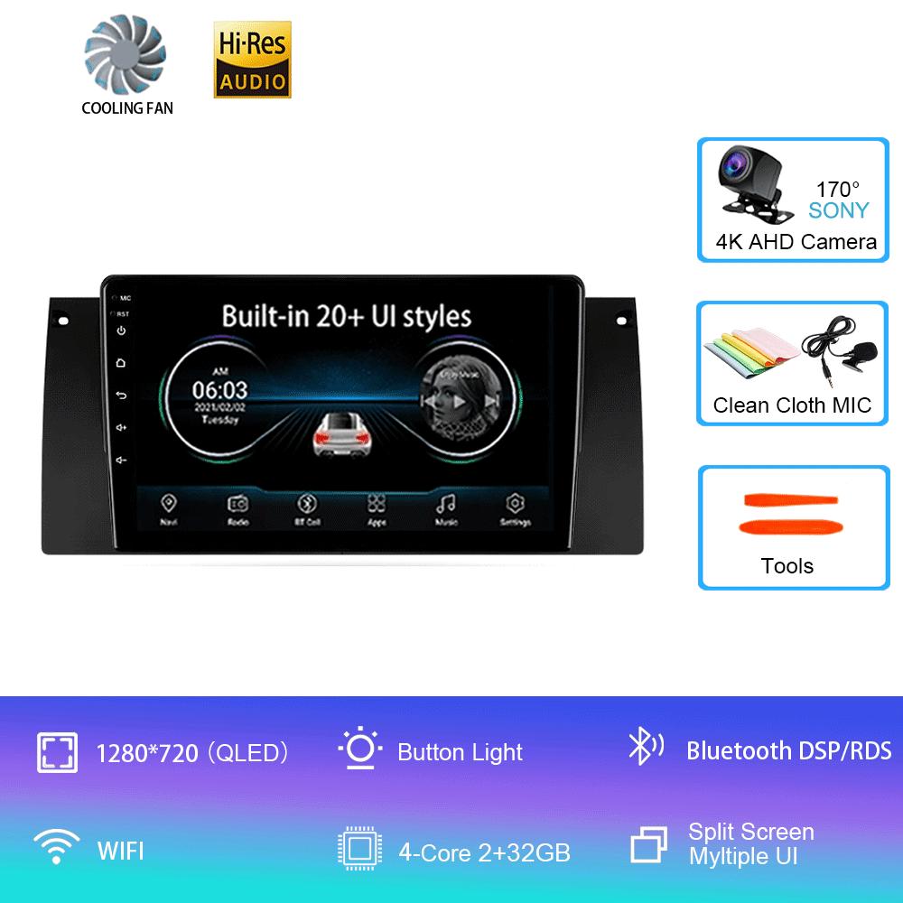 

Android Autoradio 14 For BMW X5 E39 E53 1999 - 2006 Multimedia Video Player Stereo Navigation GPS No 2din 2 din dvd CHINA