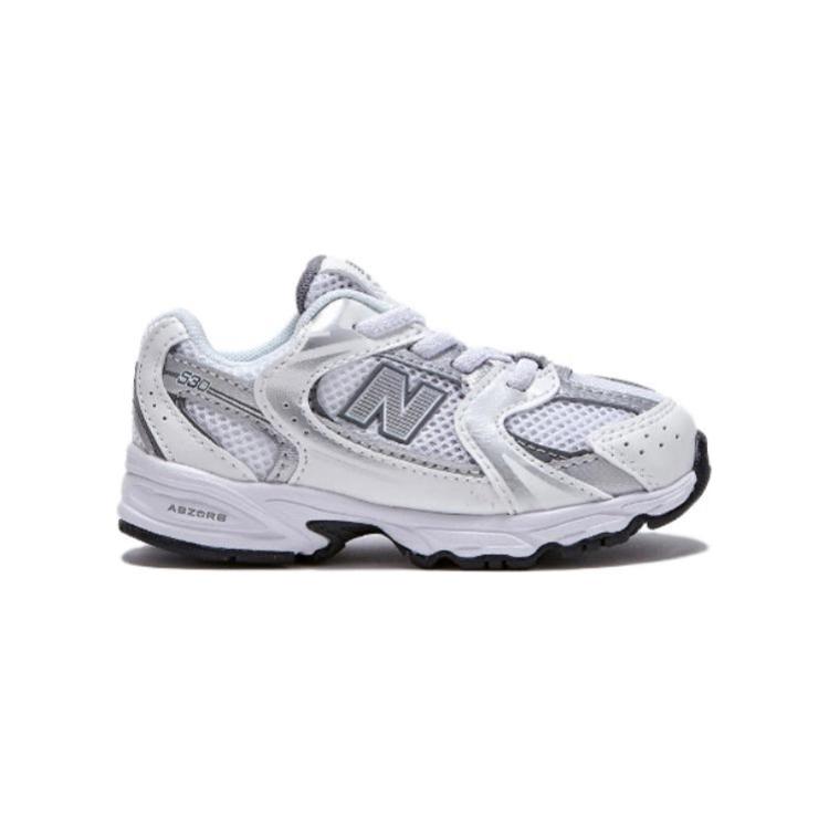 New Balance NB 530 Bequeme Vielseitige Low-Top Walking Schuhe Baby Sneaker Silber IZ530AD