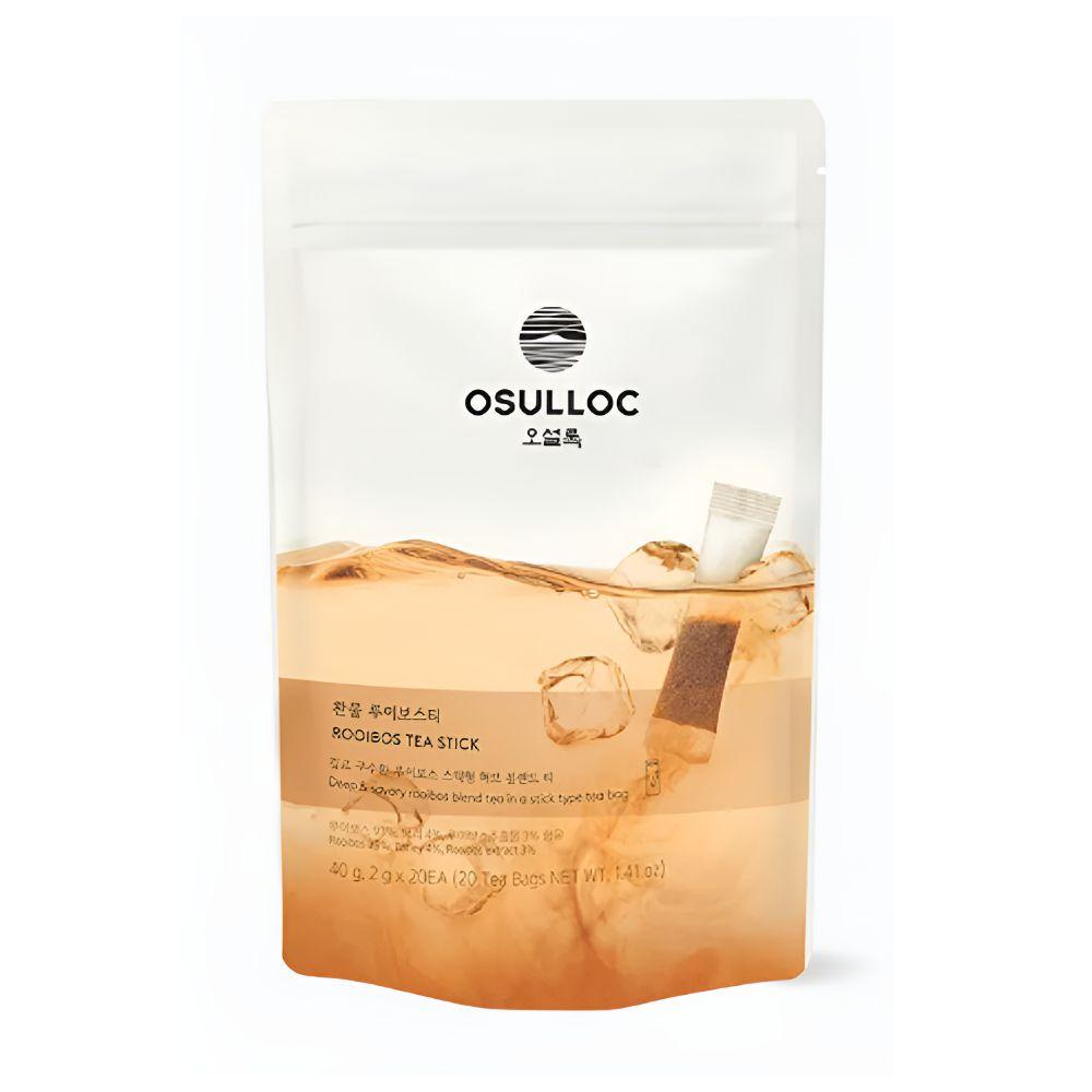 OSULLOC Cold Brew Rooibos Tea 20 Sticks - Caffeine-Free & Refreshing