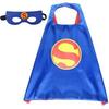 Halloween Children'S Cape, Superhero Frozen Style, Spider-Man, Iron Man, And Cap Mask