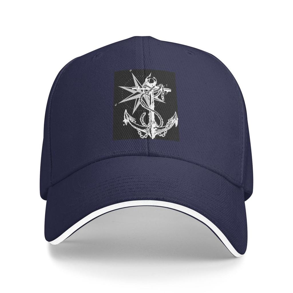 Unisex Baseball Hats Anker Compass Design Maritime Nautical Outdoor Streetwear Sports Baseball Caps Hip Hop Cap Casquette Hats