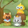 DIY Cartoon Animals Building Block Set Micro ABS Plastics Mini Blocks Construction Includes Tigers Bears MOC Construction Toys