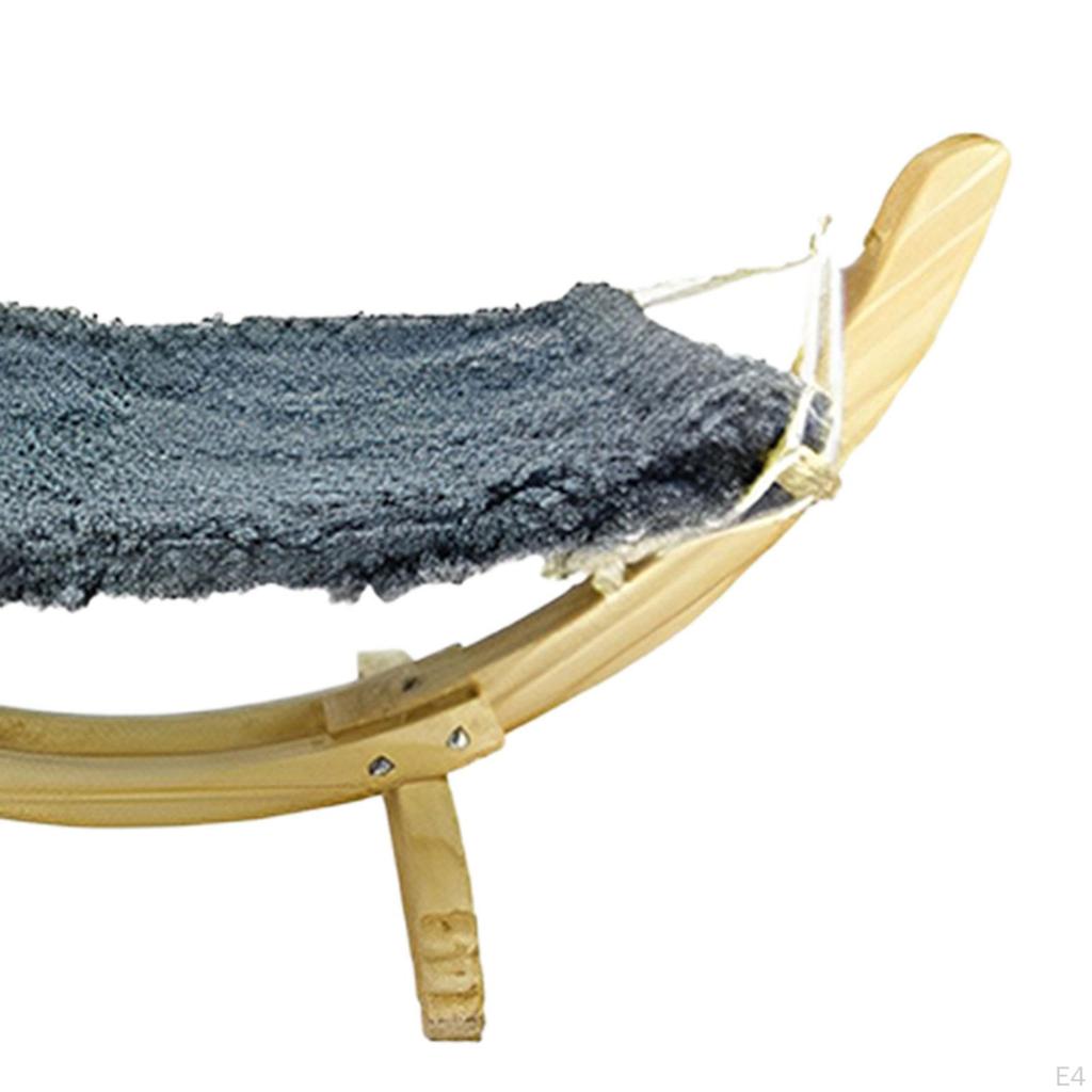 Cama Hamaca para Gatos Mueble Silla Columpio Camas para Mascotas para Gatito Jugar Trepar