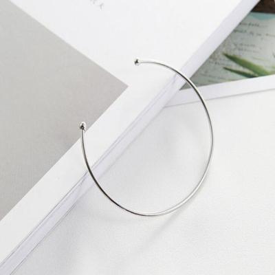 Punk Open Adjustable Arrow Cuff Bracelets for Women Simple Gothic Wrist Bow Heart Feather Bangles Gift Jewelry