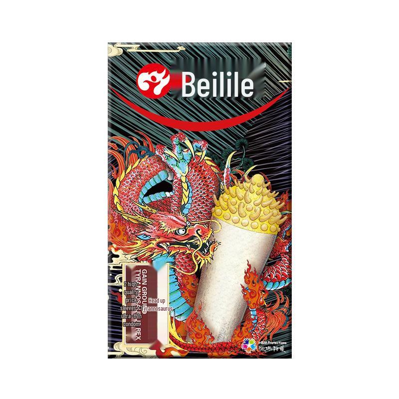 Bolele Ultra-Thin Spiked G-Spot Condoms & Finger Cots - Black King Kong Series.