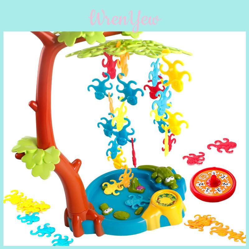Scimmia Oscillante Gioco di Equilibrio Interattivo Gioco da Tavolo Puzzle per lo Sviluppo Visivo e Cognitivo per Bambini