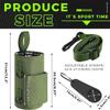Magnetic Water Bottle Holder Gym Water Bottle Carrier Bag Pouch Sleeve with Phone Pocket Silicone Towel Buckle and Sling