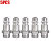 Quick Release air Compressor Connector Pneumatic Fittings G1/4 External Thread Air Line Hose Connectors Plug Pneumatic Tools