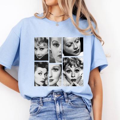 Lucille Ball Shirt and Kids Tshirt: Classic Movie & Comedy Lover Apparel