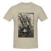 Vintage Kraken Attacking Ship Illustration Casual Tshirtniche Design Travel Musthave Cotton Tee
