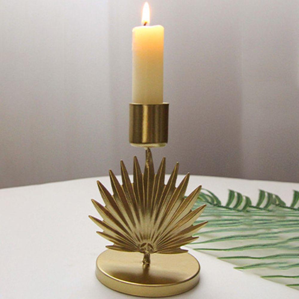 Exquisite Iron Candle Holder Essy To Use Desktop Aromatherapy Rack  Festive Atmosphere