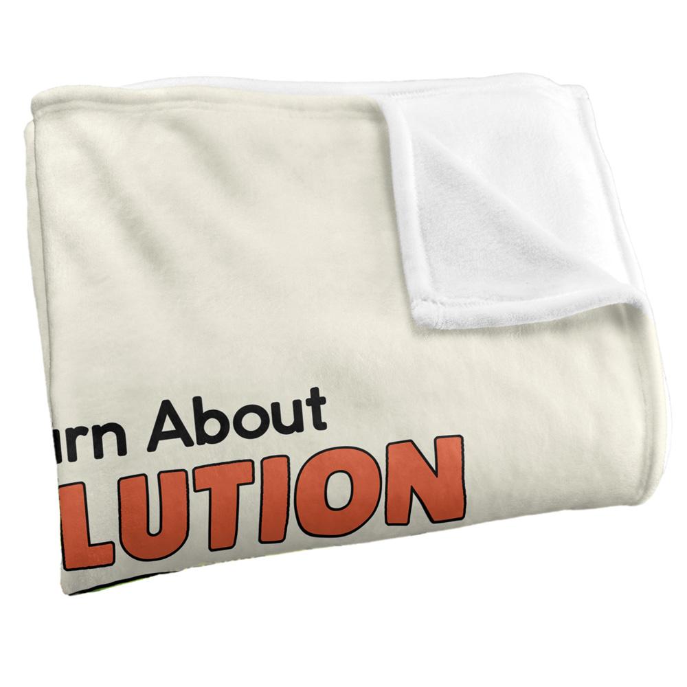 Steven Rhodes Learn About Evolution Soft Touch Blanket