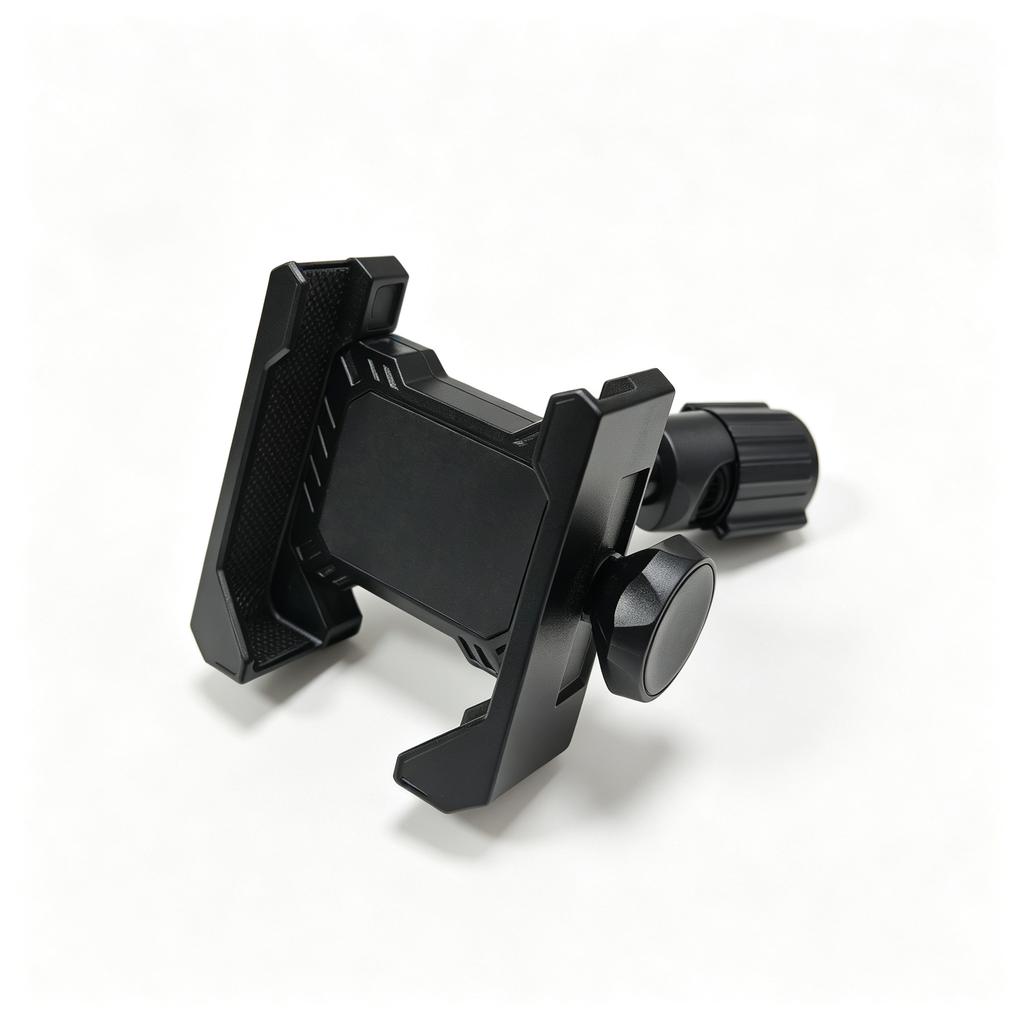 Bicycle Phone Clip Rearview Mirror Motorcycle Holder Rotating Knob Locking Mechanism Stability Enhancement Riding NavigationTool