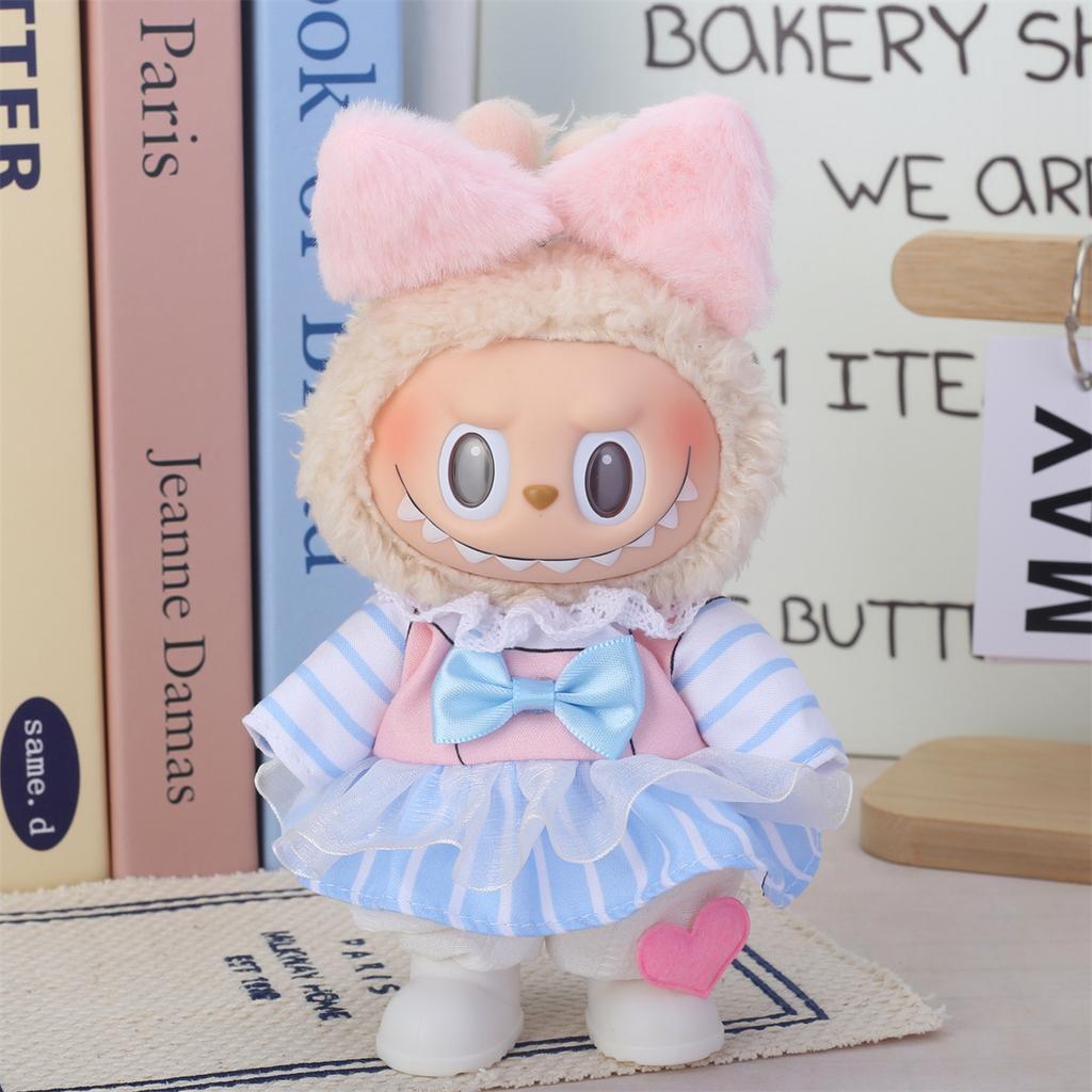 Labubu Baby Clothing Is Compatible with First, Second, and Third Generation 17cm Labubu Dolls