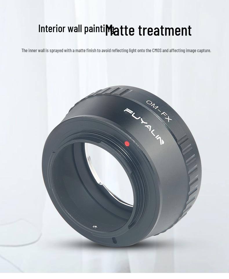 OM-FX Lens Adapter for Olympus OM Lenses To Fujifilm X-Pro1/X-Pro2 Mirrorless Cameras
