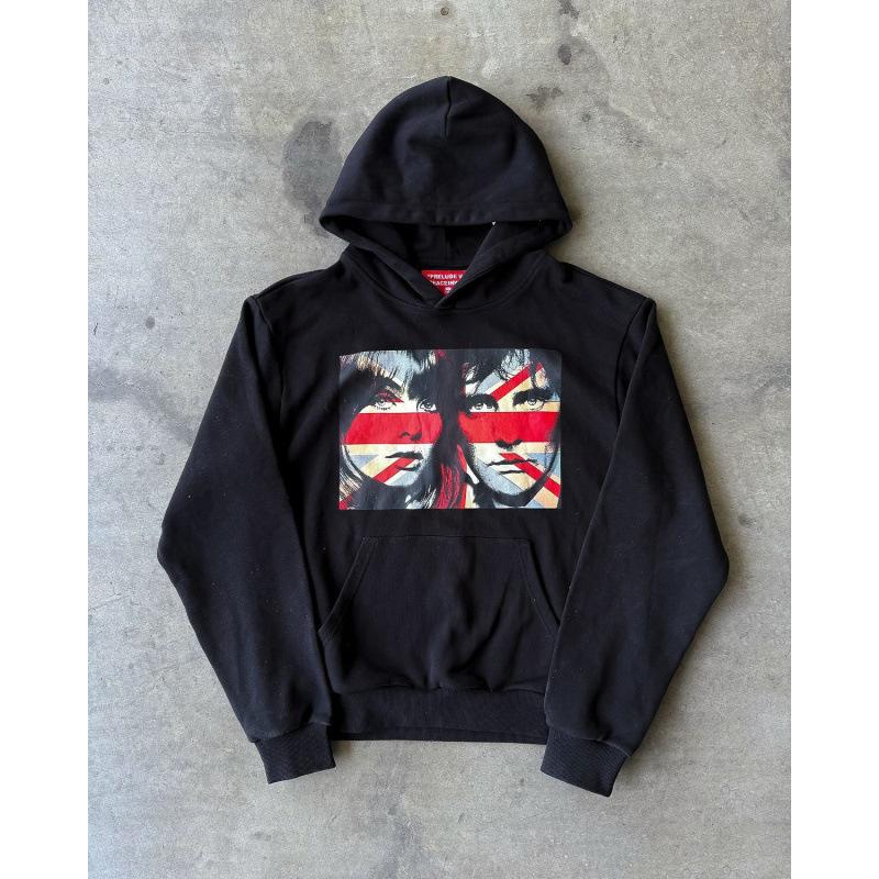 Personalized Dark Print Sweater Long-sleeved Pullover Hoodie Retro Jacket Street Trend Y2k