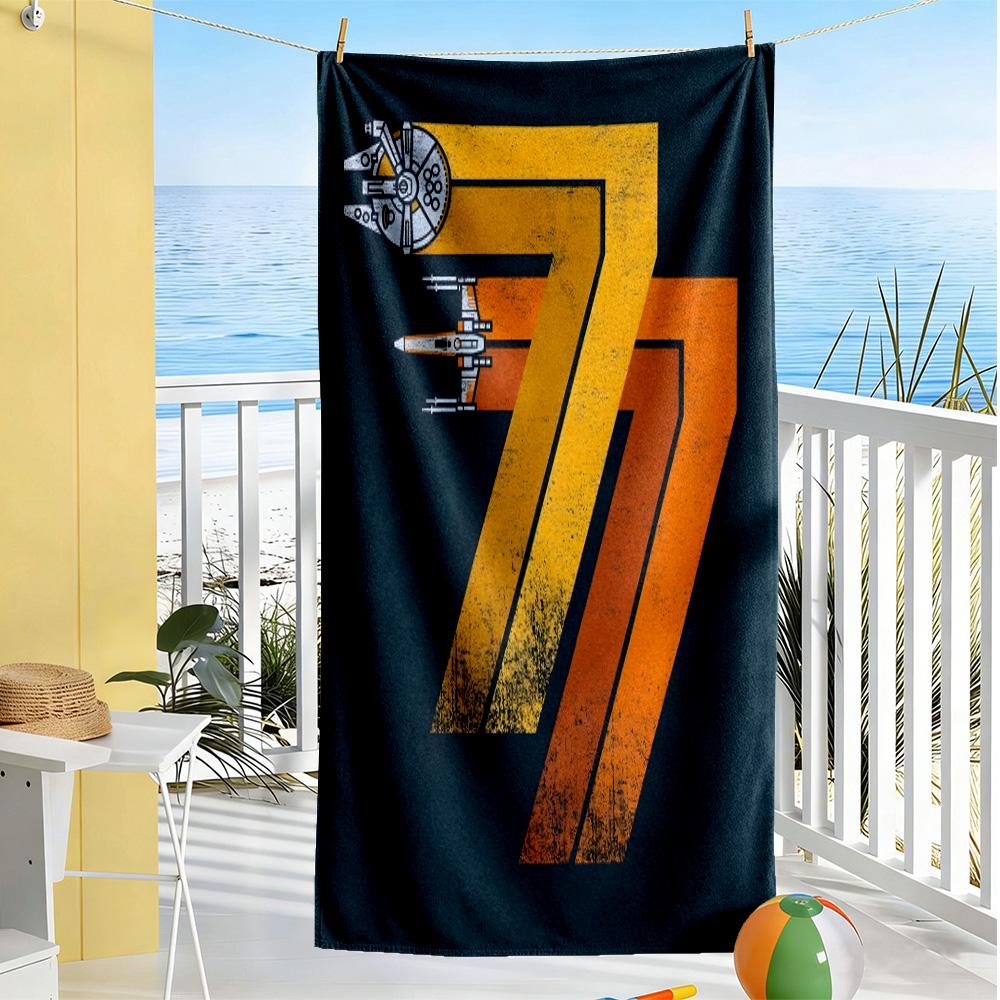 Star Wars Beach Towel Super Soft Absorbent Comfortable Lightweight