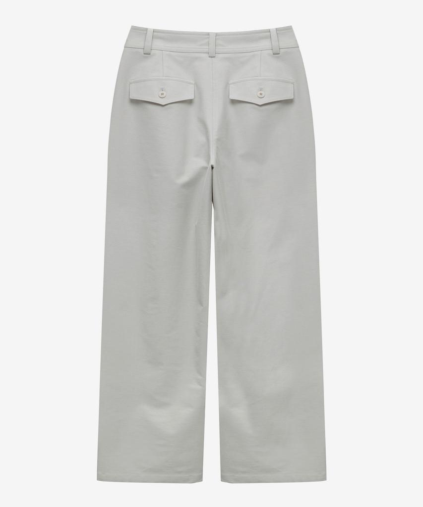 MIND BRIDGE WOMEN [W] Curved Cut Wide Pants - 2 Colors
