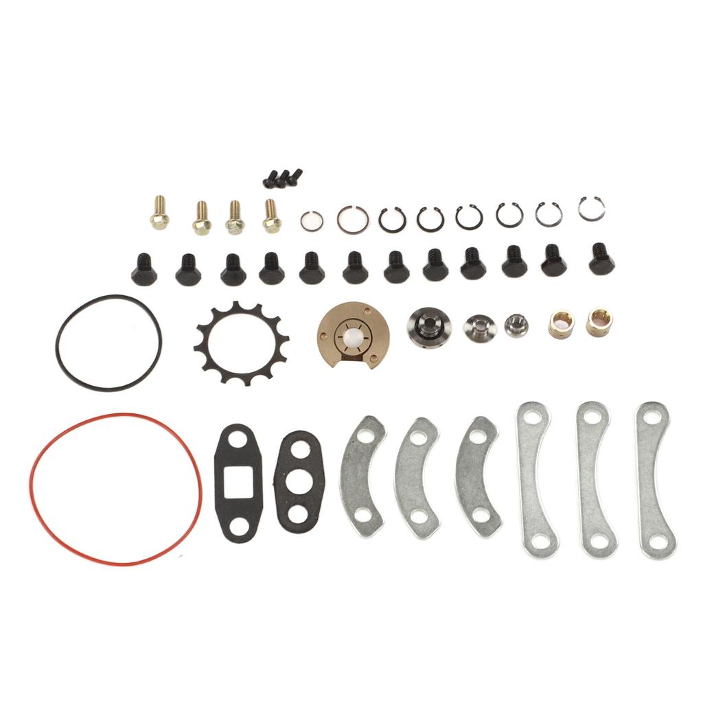 44pcs Standard Shaft Turbo Repair Kit Stable Performance Metal Alloy for T3 T4 T04E T04B Turbo Charger