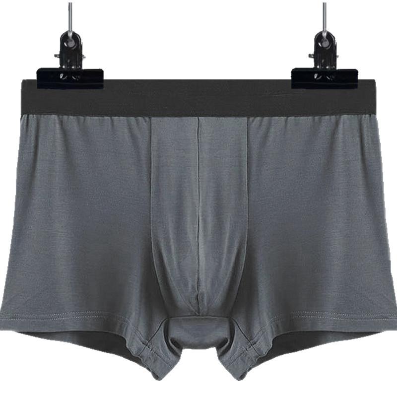Unterhosen Herren Übergröße 130-180kg Herren Boxershorts Modal Atmungsaktive Unterwäsche Weit geschnittene Hosen Boxershorts