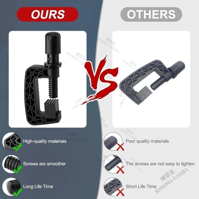For Logitech G25 G27 G29 G920 G923 Driving Force GT Black Steering Wheel System Fixing Clamp High-strength Wear-resistant
