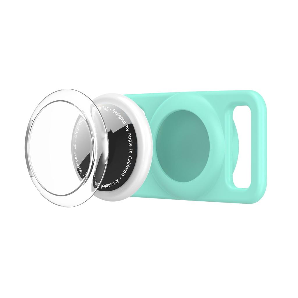 CPS10 For AirTag Protective Case Pet Cat Dog Collar Tracker Holder Silicone Cover