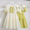 Chic Summer Princess Dress For Girls Breathable Thin Fashionable Party Dress Sweet Tulle Children Clothing