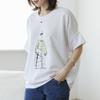 Dedra Women Embroidered T shirT  Up To 88 Size  Tbe3042
