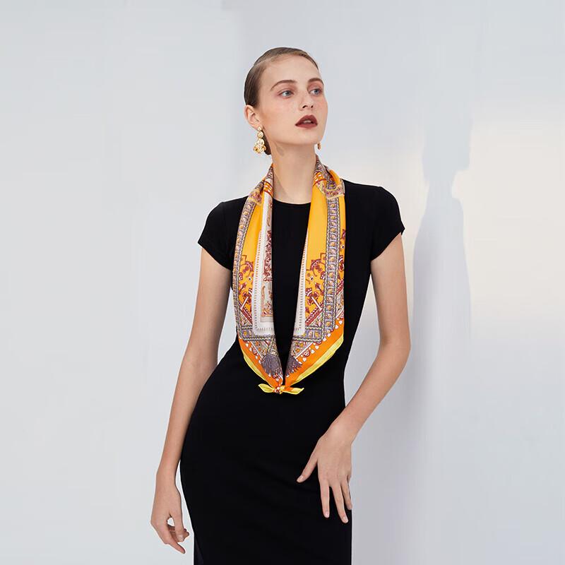 Aurora Zhaohua 100% Mulberry Silk Scarf