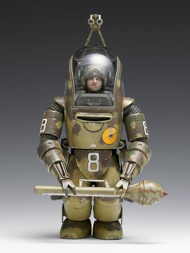 Wave Maschinen Krieger scale plastic model approximately 12cm P.K.A. 1/20 kit, tall, MK-064