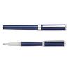 Sheaffer Intensity Graviert Blau Lack/Chrom Zierleiste Stift (Rollerball)