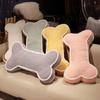 65cm Creative  Bone Plush Soft  Bone Type Headrest Roll Pillow Backrest Pillow Suitable for Car  Car Sofa Bed  Room Decor