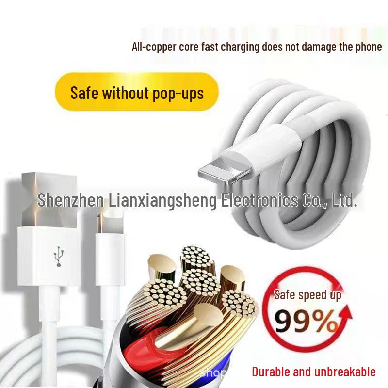 Universal Fast Charging Data Cable for iPhone 6s/12/XR/13 - 3m Extended Length